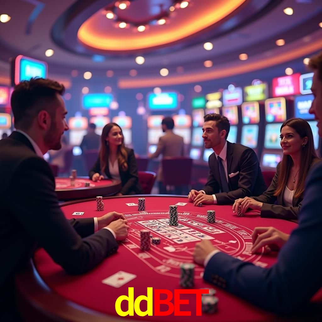 Mesa de Blackjack ddbet